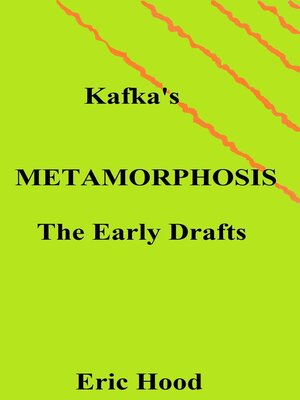 cover image of Kafka's Metamorphosis — the Early Drafts